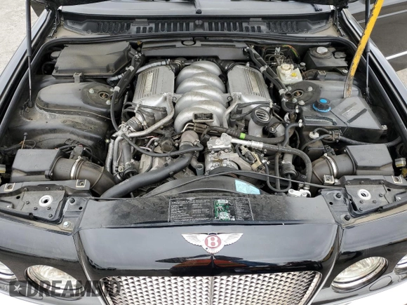 2005 Bentley Arnage R with VIN SCBLC37F95CX10586, listed as a Copart auction lot 55852485 with 38,584 mi miles and Salvage Title. Bid and sale history available at DreamBid. Image 11.