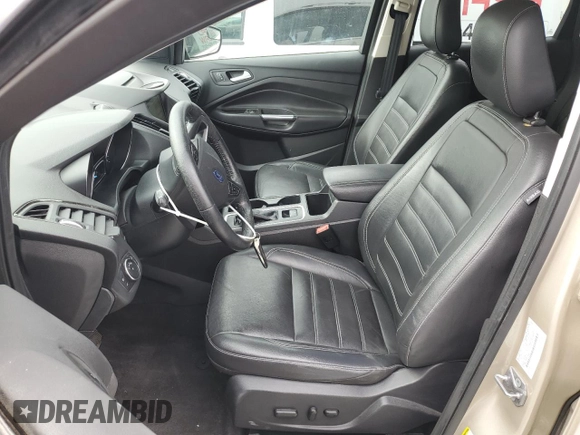 2018 Ford Escape Titanium with VIN 1FMCU9J91JUB44813, listed as a Copart auction lot 59920265 with 63,008 mi miles and Salvage title. Bid and sale history available at DreamBid. Image 7.
