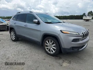 2014 Jeep Cherokee Limited with VIN 1C4PJLDS5EW204516, listed as a Copart auction lot 62329445 with 127,042 mi miles and Salvage title. Bid and sale history available at DreamBid. Image 4.
