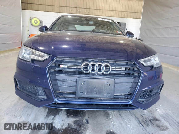 2018 Audi S4 Prestige z VIN WAUC4BF47JA136772, wystawiony jako Copart lot #54249175 z przebiegiem 87 419 mil mil oraz Tytuł czysty. Historia ofert i sprzedaży dostępna na DreamBid. Obrazek 5.