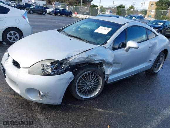 2006 Mitsubishi Eclipse GT with VIN 4A3AK34T76E005581, listed as a IAAI auction lot 41774672 with 153467 miles. Bid and sale history available at carsss.com. Image 16.