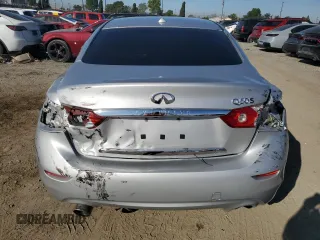 2017 Infiniti Q50 Red Sport 400 with VIN JN1FV7AP8HM850207, listed as a Copart auction lot 54381875 with 67,271 mi miles and Salvage Title. Bid and sale history available at carsss.com. Image 6.