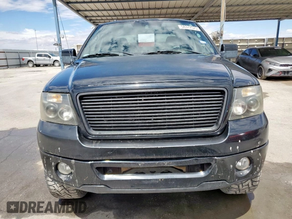 2007 Ford F-150 XLT with VIN 1FTPW12V37KC56675, listed as a Copart auction lot 58372825 with 171,393 mi miles and Clean title. Bid and sale history available at DreamBid. Image 5.