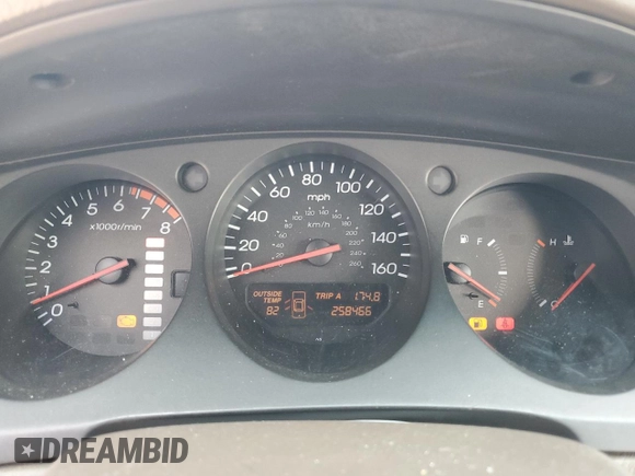 2003 Acura TL with VIN 19UUA56603A050422, listed as a Copart auction lot 68281254 with 258,466 mi miles and Salvage Title. Bid and sale history available at carsss.com. Image 9.