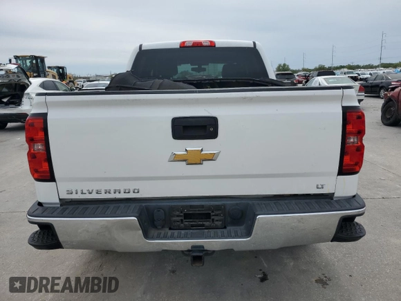 2017 Chevrolet Silverado 1500 LT with VIN 3GCPCREC1HG422900, listed as a Copart auction lot 51012385 with 116,873 mi miles and Salvage Title. Bid and sale history available at carsss.com. Image 6.