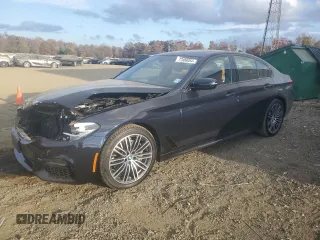 2020 BMW 5 Series 540i xDrive with VIN WBAJS3C00LCD90757, listed as a Copart auction lot 77808054 with 67,606 mi miles and Salvage title. Bid and sale history available at DreamBid. Image 1.