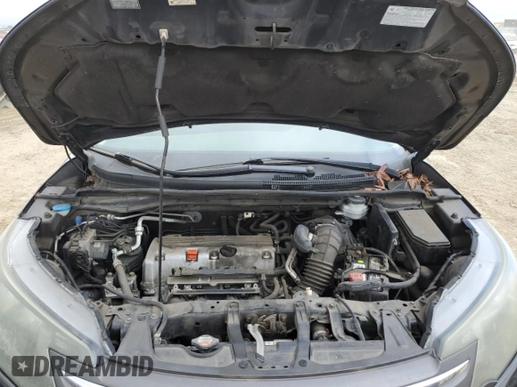 2013 Honda CR-V EX-L with VIN 2HKRM4H75DH615737, listed as a Copart auction lot 50718155 with 140,877 mi miles and Salvage Title. Bid and sale history available at carsss.com. Image 12.