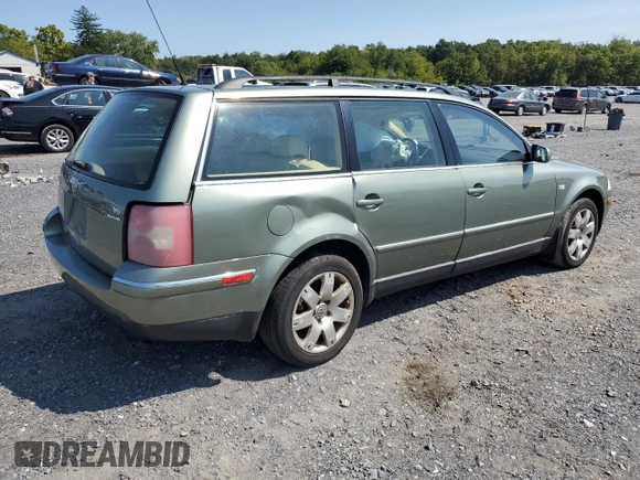 2003 Volkswagen Passat GLX z VIN WVWYH63B23E326238, wystawiony jako Copart lot #70220704 z przebiegiem 167 857 mil mil oraz Szkoda całkowita • Salvage title. Historia ofert i sprzedaży dostępna na DreamBid. Obrazek 3.