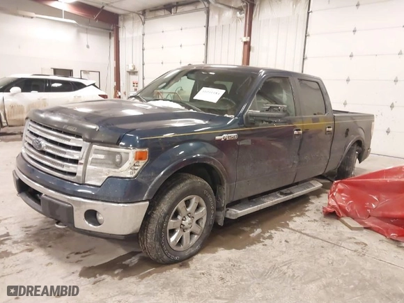 2013 Ford F-150 XL with VIN 1FTFW1ET3DKE86377, listed as a IAAI auction lot 41041184 with 109,153 mi miles. Bid and sale history available at carsss.com. Image 2.
