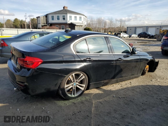2017 BMW 3 Series 340i xDrive with VIN WBA8B7G57HNU37528, listed as a Copart auction lot 83870294 with 158,267 mi miles and Salvage title. Bid and sale history available at DreamBid. Image 3.