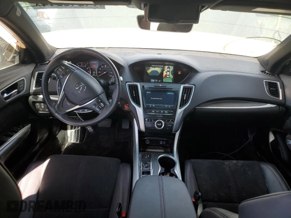 2020 Acura TLX w/Advance Pkg with VIN 19UUB3F88LY000121, listed as a Copart auction lot 71246914 with 33,202 mi miles and Salvage Title. Bid and sale history available at carsss.com. Image 8.