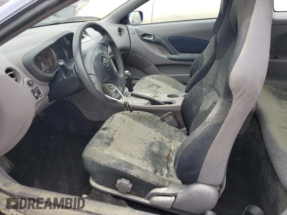 2000 Toyota Celica GT z VIN JTDDR32T2Y0052502, wystawiony jako Copart lot #74485804 z przebiegiem Nie podano mil oraz Nie do naprawy • Non repairable. Historia ofert i sprzedaży dostępna na DreamBid. Obrazek 7.
