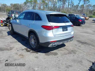 2024 Mercedes-Benz GLC with VIN W1NKM4GB4RF172935, listed as a IAAI auction lot 41693970 with 1,949 mi miles. Bid and sale history available at carsss.com. Image 3.