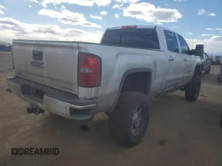 2015 GMC Sierra 2500HD available WiFi Denali with VIN 1GT120E8XFF521875, listed as a Copart auction lot 46704765 with 132,792 mi miles and Salvage Title. Bid and sale history available at carsss.com. Image 3.