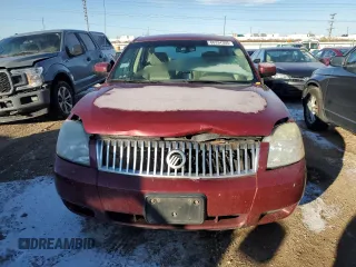 2005 Mercury Montego Luxury z VIN 1MEFM40125G601261, wystawiony jako Copart lot #88334305 z przebiegiem Nie podano mil oraz Szkoda całkowita • Salvage title. Historia ofert i sprzedaży dostępna na DreamBid. Obrazek 5.