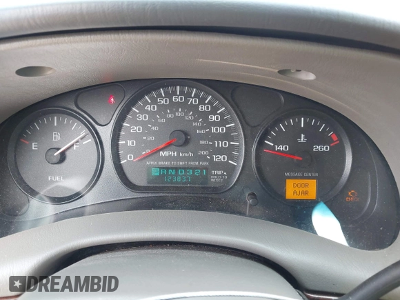 2003 Chevrolet Impala with VIN 2G1WF52E239293935, listed as a IAAI auction lot 41999787 with 123,837 mi miles and . Bid and sale history available at DreamBid. Image 7.