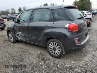 2017 FIAT 500L Pop with VIN ZFBCFAAH2HZ039138, listed as a Copart auction lot 86020804 with 55,324 mi miles and Salvage Title. Bid and sale history available at carsss.com. Image 2.