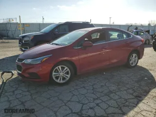 2018 Chevrolet Cruze LT with VIN 1G1BE5SM7J7220132, listed as a Copart auction lot 51684365 with 0 mi miles and Salvage Title. Bid and sale history available at carsss.com. Image 1.