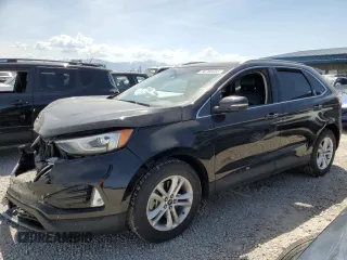 2019 Ford Edge SEL z VIN 2FMPK4J92KBB90118, wystawiony jako Copart lot #58780035 z przebiegiem 504 681 mil mil oraz Szkoda całkowita • Salvage title. Historia ofert i sprzedaży dostępna na DreamBid. Obrazek 1.