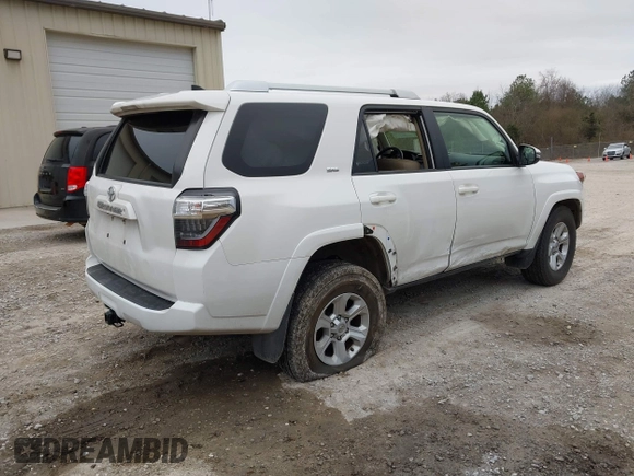 2017 Toyota 4Runner SR5 with VIN JTEZU5JR4H5153111, listed as a IAAI auction lot 41520352 with 114,705 mi miles and . Bid and sale history available at DreamBid. Image 4.