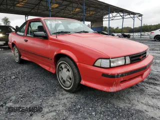 1990 Chevrolet Cavalier with VIN 1G1JF14T7L7118385, listed as a Copart auction lot 80927584 with 91,776 mi miles and Clean Title. Bid and sale history available at DreamBid. Image 4.