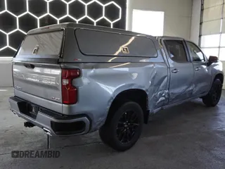 2024 Chevrolet Silverado 1500 RST with VIN 1GCUDEED9RZ398607, listed as a Copart auction lot 51000055 with 4,408 mi miles and Salvage Title. Bid and sale history available at carsss.com. Image 3.