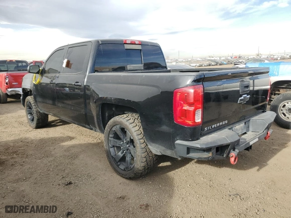 2017 Chevrolet Silverado 1500 LTZ with VIN 3GCUKSEJ0HG145376, listed as a Copart auction lot 85517024 with 0 mi miles and Non Repairable. Bid and sale history available at carsss.com. Image 2.