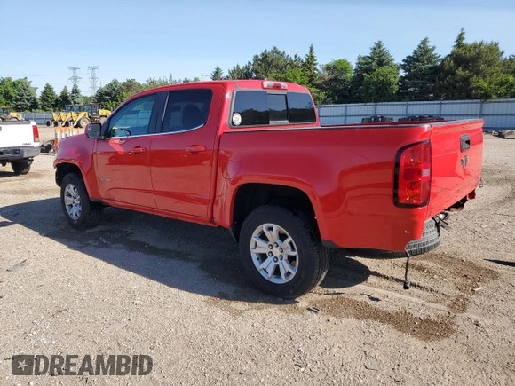 2016 Chevrolet Colorado 2WD LT with VIN 1GCGSCE34G1228312, listed as a Copart auction lot 58590195 with 130,854 mi miles and Salvage title. Bid and sale history available at DreamBid. Image 2.