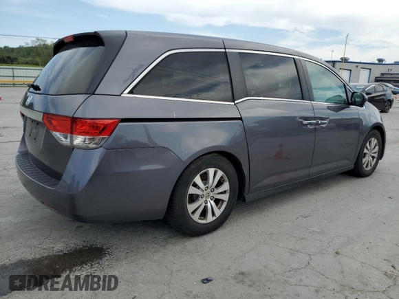 2015 Honda Odyssey EX-L with VIN 5FNRL5H64FB089909, listed as a Copart auction lot 53192035 with 174,909 mi miles and Salvage Title. Bid and sale history available at DreamBid. Image 3.