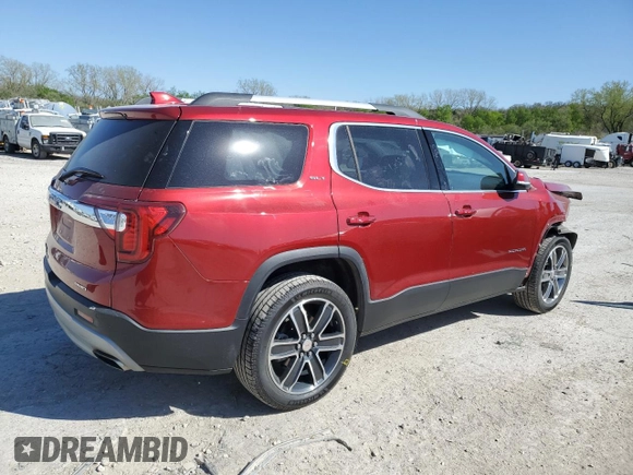 2023 GMC Acadia SLT with VIN 1GKKNULS3PZ140164, listed as a Copart auction lot 53366915 with 46,759 mi miles and Salvage title. Bid and sale history available at DreamBid. Image 3.