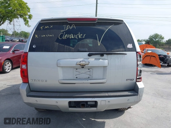 2010 Chevrolet Tahoe LT with VIN 1GNUCBE04AR279051, listed as a IAAI auction lot 41842291 with 227,227 mi miles and . Bid and sale history available at DreamBid. Image 16.