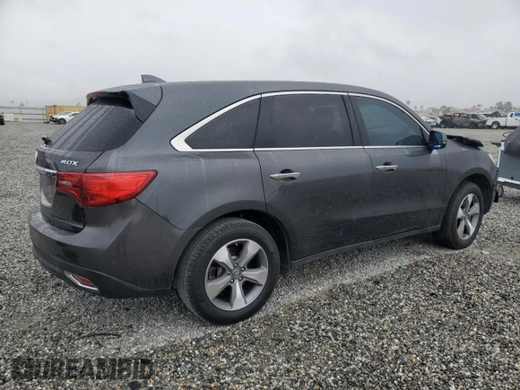 2016 Acura MDX with VIN 5FRYD3H2XGB003612, listed as a Copart auction lot 45007935 with 101,143 mi miles and Salvage Title. Bid and sale history available at carsss.com. Image 3.
