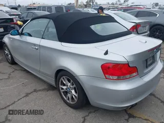 2009 BMW 1 Series 128i with VIN WBAUN13519VH81367, listed as a IAAI auction lot 41710584 with 94,462 mi miles and . Bid and sale history available at DreamBid. Image 3.