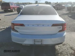 2017 Volvo S90 Momentum with VIN YV1A22MK5H1005636, listed as a Copart auction lot 75541594 with 100,405 mi miles and Salvage Title. Bid and sale history available at DreamBid. Image 6.