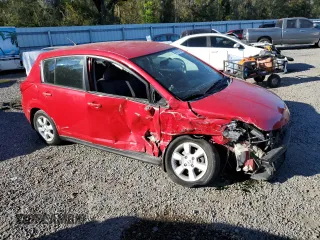 2008 Nissan Versa 1.8 S with VIN 3N1BC13E18L368430, listed as a Copart auction lot 55158295 with 142,363 mi miles and Salvage Title. Bid and sale history available at carsss.com. Image 4.