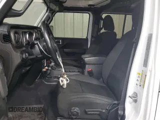 2020 Jeep Wrangler Unlimited Willys with VIN 1C4HJXDN2LW170053, listed as a Copart auction lot 50265365 with 76,682 mi miles and Clean title. Bid and sale history available at DreamBid. Image 7.