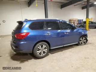2020 Nissan Pathfinder SV with VIN 5N1DR2BN6LC580767, listed as a Copart auction lot 50225725 with 96,107 mi miles and Salvage Title. Bid and sale history available at carsss.com. Image 3.