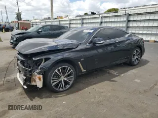 2017 Infiniti Q60 Premium with VIN JN1EV7EK1HM362520, listed as a Copart auction lot 53841655 with 76,282 mi miles and Clean Title. Bid and sale history available at carsss.com. Image 1.