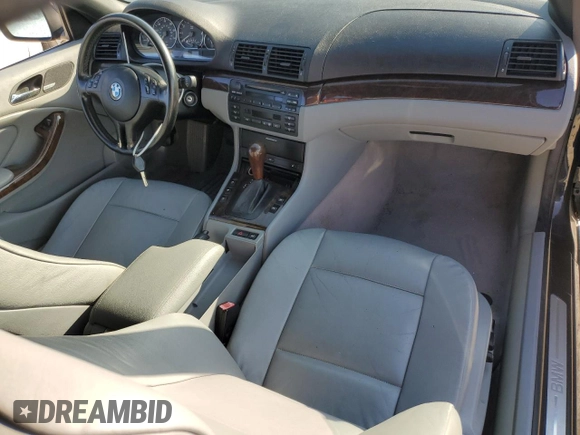 2003 BMW 3 Series 330Ci with VIN WBABS53423JU96915, listed as a Copart auction lot 77735064 with 0 mi miles and Salvage Title. Bid and sale history available at carsss.com. Image 8.
