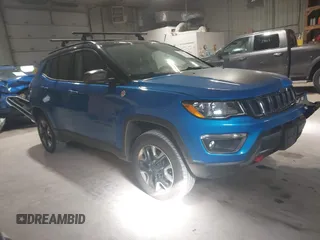 2018 Jeep Compass Trailhawk with VIN 3C4NJDDB3JT234529, listed as a IAAI auction lot 41973123 with 173,559 mi miles and . Bid and sale history available at DreamBid. Image 1.