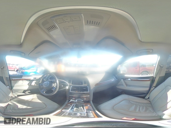 2014 Audi Q7 Premium Plus with VIN WA1LMAFEXED006523, listed as a Copart auction lot 42935455 with 147,272 mi miles and Salvage title. Bid and sale history available at DreamBid. Image 13.