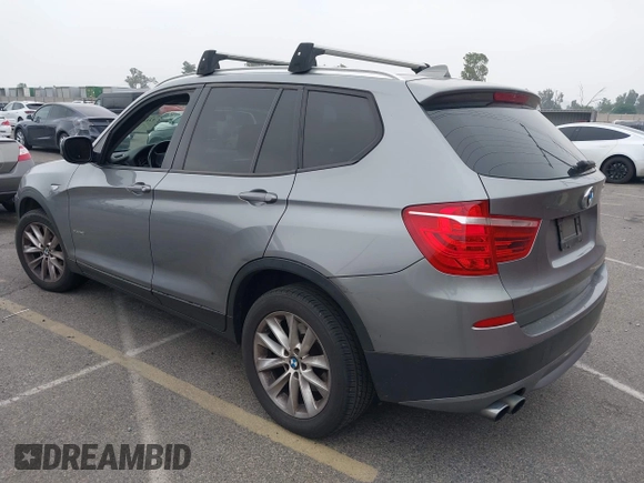 2014 BMW X3 xDrive28i with VIN 5UXWX9C52E0D16722, listed as a IAAI auction lot 42167774 with 179,444 mi miles and . Bid and sale history available at DreamBid. Image 3.