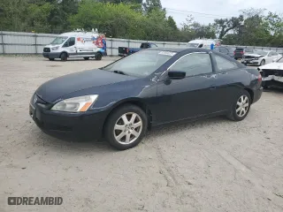 2005 Honda Accord Cpe LX V6 SE with VIN 1HGCM82425A018941, listed as a Copart auction lot 53963025 with 147,565 mi miles and Clean Title. Bid and sale history available at carsss.com. Image 1.