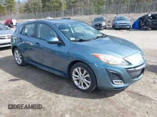 2011 Mazda Mazda3 s Sport with VIN JM1BL1K55B1472089, listed as a IAAI auction lot 41797032 with 74,579 mi miles. Bid and sale history available at carsss.com. Image 1.