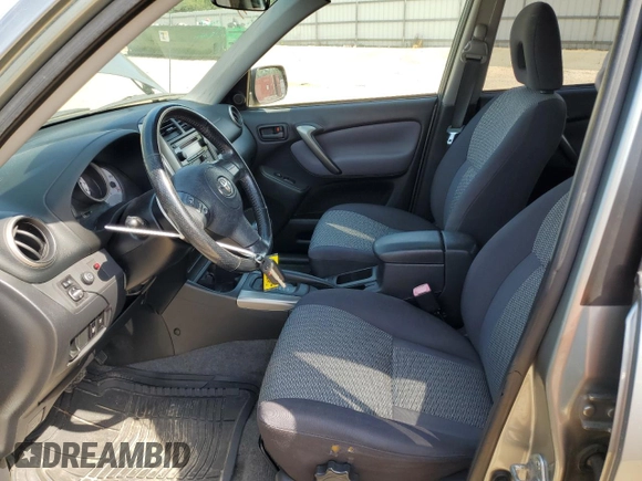2005 Toyota RAV4 with VIN JTEGD20V350070475, listed as a Copart auction lot 53390005 with 96,666 mi miles and Salvage Title. Bid and sale history available at carsss.com. Image 7.