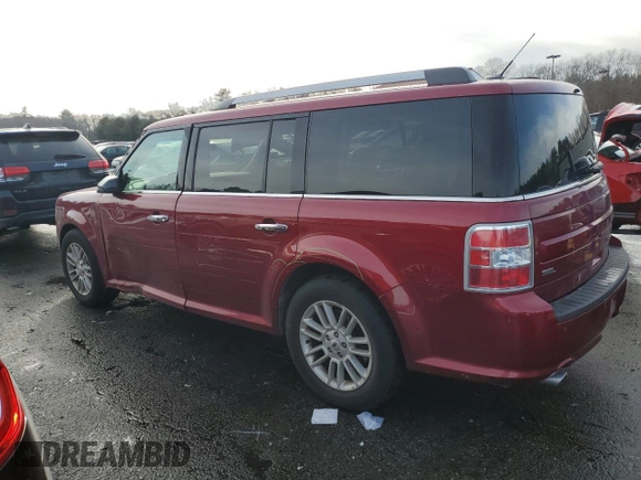 2016 Ford Flex SEL with VIN 2FMHK6C86GBA11798, listed as a Copart auction lot 43787695 with 128,553 mi miles and Salvage Title. Bid and sale history available at carsss.com. Image 2.