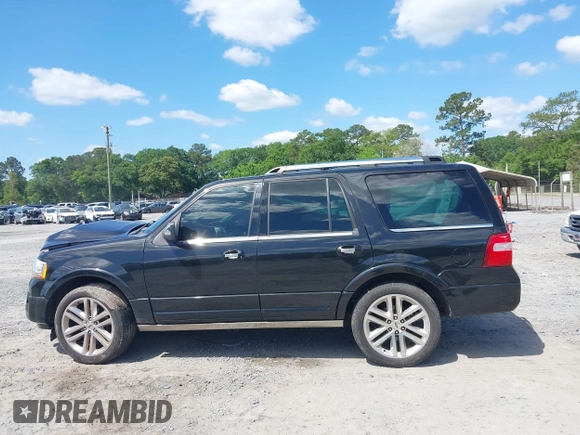 2015 Ford Expedition Platinum with VIN 1FMJU1MT1FEF12442, listed as a IAAI auction lot 42144296 with 150,759 mi miles and . Bid and sale history available at DreamBid. Image 14.