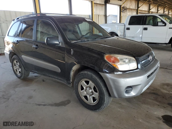 2005 Toyota RAV4 with VIN JTEGD20V550078464, listed as a Copart auction lot 51456765 with 194,227 mi miles and Salvage Title. Bid and sale history available at carsss.com. Image 4.