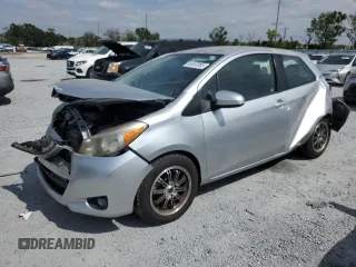 2012 Toyota Yaris L with VIN JTDJTUD39CD508388, listed as a Copart auction lot 53897885 with 118,256 mi miles and Salvage Title. Bid and sale history available at carsss.com. Image 1.