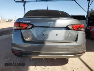 2024 Nissan Versa S with VIN 3N1CN8DV9RL917203, listed as a Copart auction lot 47521815 with 712 mi miles and Salvage Title. Bid and sale history available at carsss.com. Image 6.